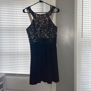 Black homecoming dress worn once!